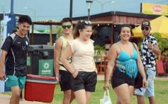 Foto de la galería: Junto al verano posadeño, la bienvenida al 2023 siguió y copó la playa de Costa Sur