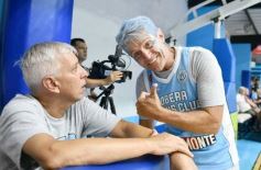 Foto de la galería: Liga Nacional de Básquet: OTC ganó y encendió la noche en la capital del monte