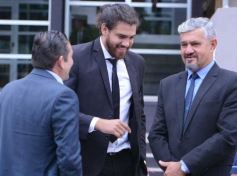 Foto de la galería: Alberto Fernández en Posadas: cobertura que quedó a medias por el destrato a parte de la prensa local