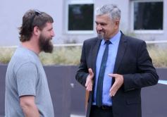 Foto de la galería: Alberto Fernández en Posadas: cobertura que quedó a medias por el destrato a parte de la prensa local