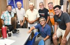 Foto de la galería: A Don Mario Campuzano: merecido homenaje de Radio Tupambaé al histórico conductor chamamecero