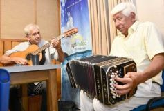 Foto de la galería: A Don Mario Campuzano: merecido homenaje de Radio Tupambaé al histórico conductor chamamecero