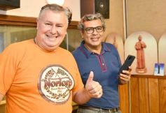 Foto de la galería: A Don Mario Campuzano: merecido homenaje de Radio Tupambaé al histórico conductor chamamecero