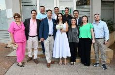 Foto de la galería: Promesa que se cumple: Valeria y Javier dieron el sí en Posadas