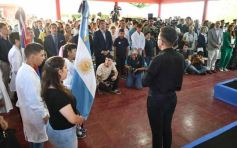 Foto de la galería: Regreso a clases: acto inaugural en la Escuela Especial N° 1 de Posadas