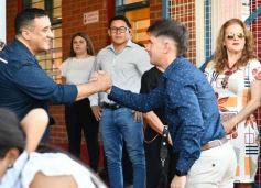 Foto de la galería: Regreso a clases: acto inaugural en la Escuela Especial N° 1 de Posadas