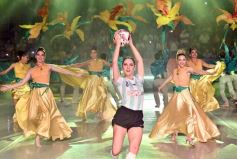 Sixto Fotografías. Deportes. Mundial de Futsal Femenino - Con la inauguración en Montecarlo, se puso en marcha el Mundial de Futsal Femenino en la tierra colorada