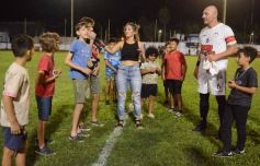 Foto de la galería:  Jugando, arbitrando y con un golazo de penal: Pitana se despidió y dejó todo en la cancha