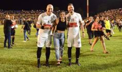 Foto de la galería:  Jugando, arbitrando y con un golazo de penal: Pitana se despidió y dejó todo en la cancha