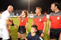 Foto de la galería:  Jugando, arbitrando y con un golazo de penal: Pitana se despidió y dejó todo en la cancha