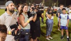 Foto de la galería:  Jugando, arbitrando y con un golazo de penal: Pitana se despidió y dejó todo en la cancha