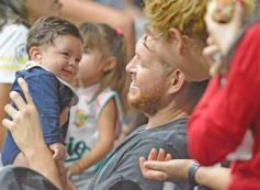 Foto de la galería: Federal de Básquet: con lo mejor del juego posadeño en la cancha, el clásico fue del Oriental