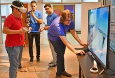 Foto de la galería: Festival Multiversos: juegos, realidad virtual y robótica coparon otro encuentro tecnológico en Posadas