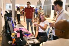 Foto de la galería: Festival Multiversos: juegos, realidad virtual y robótica coparon otro encuentro tecnológico en Posadas