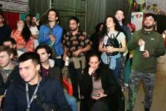 Foto de la galería: Dale Que Brass puso el show y abrió el encuentro en el Galpón de La Murga de la Estación
