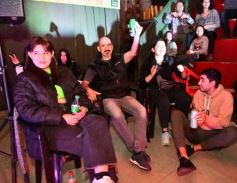 Foto de la galería: Dale Que Brass puso el show y abrió el encuentro en el Galpón de La Murga de la Estación