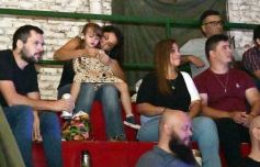 Foto de la galería: Dale Que Brass puso el show y abrió el encuentro en el Galpón de La Murga de la Estación