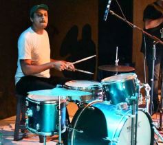 Foto de la galería: Dale Que Brass puso el show y abrió el encuentro en el Galpón de La Murga de la Estación