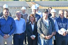 Sixto Fotografías. Sociedad. Inauguración - Parque Solar Silicon Misiones: el desarrollo energético renovable en la agenda de la tierra colorada 