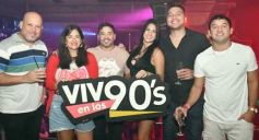 Foto de la galería: Con la pista prendida, los noventosos tuvieron otra noche de fiesta en la ciudad capital