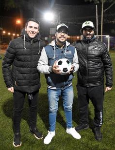 Foto de la galería: Copa Güembé: festejo azulgrana en la final del 5to Torneo de Fútbol 5 de Miguel Lanús