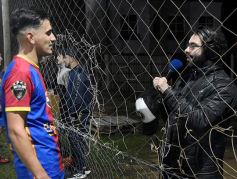 Foto de la galería: Copa Güembé: festejo azulgrana en la final del 5to Torneo de Fútbol 5 de Miguel Lanús
