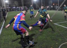 Foto de la galería: Copa Güembé: festejo azulgrana en la final del 5to Torneo de Fútbol 5 de Miguel Lanús
