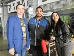 Foto de la galería: El Chamarap de Canal 12 abrió peña y baile en el Paseo La Terminal