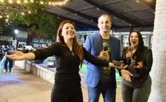 Foto de la galería: El Chamarap de Canal 12 abrió peña y baile en el Paseo La Terminal