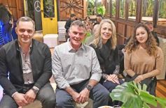 Sixto Fotografías. Sociedad. El Noque - Bazyluk S.A compartió cena y encuentro en El Noque de La Aventura