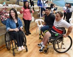 Foto de la galería: Referentes del Básquet Adaptado Nacional compartieron sus experiencias con deportistas misioneros