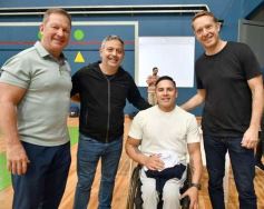 Foto de la galería: Referentes del Básquet Adaptado Nacional compartieron sus experiencias con deportistas misioneros