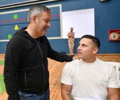 Foto de la galería: Referentes del Básquet Adaptado Nacional compartieron sus experiencias con deportistas misioneros