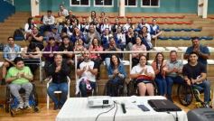 Foto de la galería: Referentes del Básquet Adaptado Nacional compartieron sus experiencias con deportistas misioneros