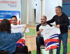 Foto de la galería: Referentes del Básquet Adaptado Nacional compartieron sus experiencias con deportistas misioneros