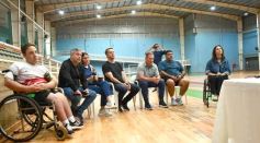Foto de la galería: Referentes del Básquet Adaptado Nacional compartieron sus experiencias con deportistas misioneros