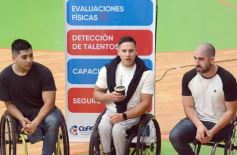 Foto de la galería: Referentes del Básquet Adaptado Nacional compartieron sus experiencias con deportistas misioneros