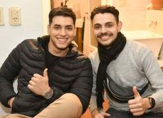 Foto de la galería: Con el "amigo invisible", el equipo de la web de Canal 12 compartió juntada por su 1er año