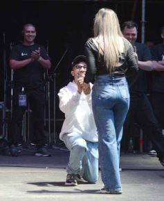 Foto de la galería: Junto a Rusherking y FMK, la capital misionera sumó otra noche estelar para miles