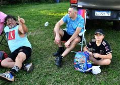 Foto de la galería: Torneo Arañita Trinidad: con las ex glorias en cancha, Villa Cabello gritó campeón