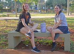 Foto de la galería: Con el trabajo a full:  recorridas en la ciudad con los amigos que se sumaron