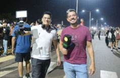 Foto de la galería: Estudiantina 2023: aunque en otro escenario, el entusiasmo estudiantil no faltó en la primera prueba piloto