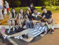 Foto de la galería: Estudiantina 2023: aunque en otro escenario, el entusiasmo estudiantil no faltó en la primera prueba piloto