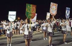 Foto de la galería: Estudiantina 2023: aunque en otro escenario, el entusiasmo estudiantil no faltó en la primera prueba piloto