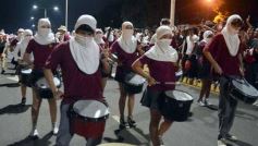 Foto de la galería: Estudiantina 2023: aunque en otro escenario, el entusiasmo estudiantil no faltó en la primera prueba piloto