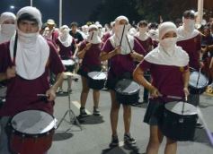 Foto de la galería: Estudiantina 2023: aunque en otro escenario, el entusiasmo estudiantil no faltó en la primera prueba piloto