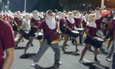 Foto de la galería: Estudiantina 2023: aunque en otro escenario, el entusiasmo estudiantil no faltó en la primera prueba piloto