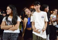 Foto de la galería: Estudiantina 2023: aunque en otro escenario, el entusiasmo estudiantil no faltó en la primera prueba piloto