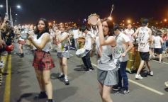 Foto de la galería: Estudiantina 2023: aunque en otro escenario, el entusiasmo estudiantil no faltó en la primera prueba piloto