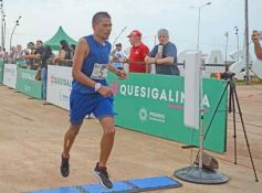 Foto de la galería: Llegada en La Cascada de los participantes de la Maratón Posadas Futura